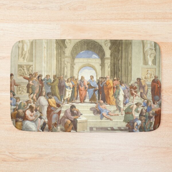 Item preview, The Ancient Greek School of Athens Philosophers Raphael designed and sold by ClassicalGreece.