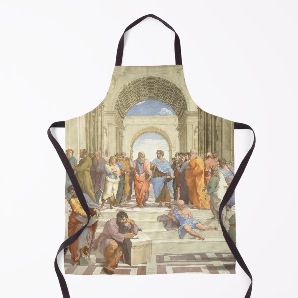 Item preview, The Ancient Greek School of Athens Philosophers Raphael designed and sold by ClassicalGreece.