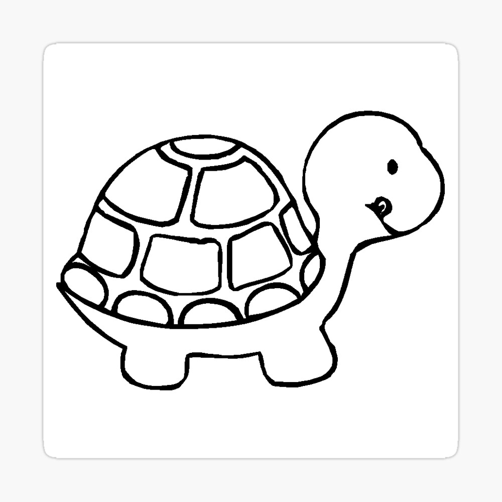 One single line drawing of big land tortoise for social company logo  identity. Adorable creature reptile animal mascot concept for conservation  foundation. Continuous line draw design illustration 4478689 Vector Art at  Vecteezy