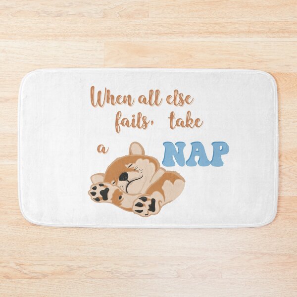 Item preview, When All Else Fails Take A Nap Puppy Sleeping Quote designed and sold by Quotesnthings.