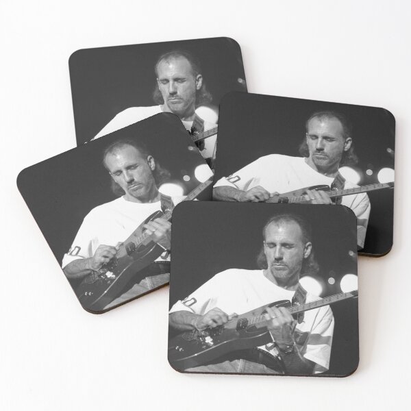 Item preview, Larry Carlton BW Photograph designed and sold by ConcertImages.