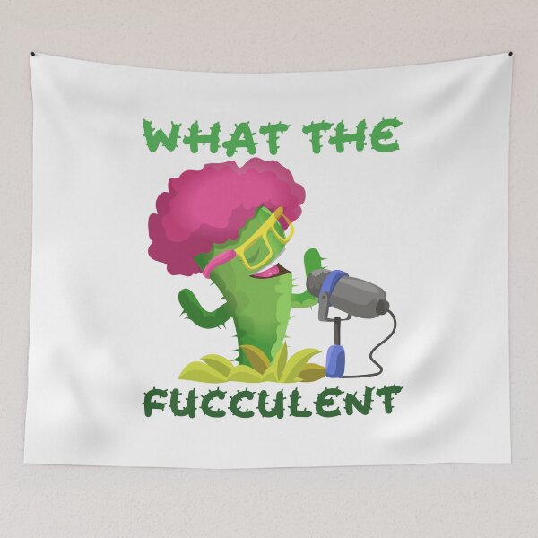 Item preview,   What the fucculent designed and sold by Designhub14.