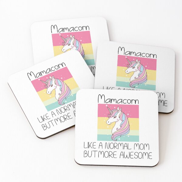Item preview, mamacorn like a normal mom but more awesome : cute family gift idea for mom , dad & sibings designed and sold by Mer Yem.