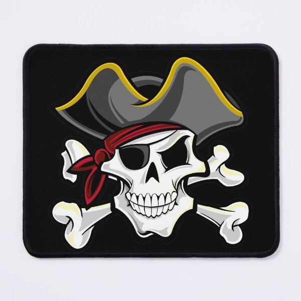 Item preview, Skull Art Burn Pirate Digital style designed and sold by AEGMEDIA.