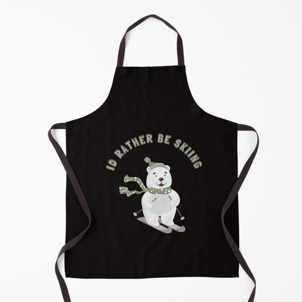 Item preview, Id rather be skiing t shirt, skiing t shirt-Bear t shirt,Polar bear  t shirt designed and sold by medoutfits.
