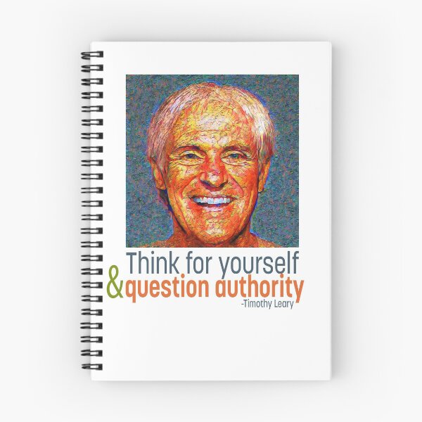 Item preview, Timothy Leary Question Authority designed and sold by Daikaisho.