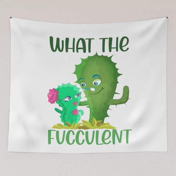 Item preview,  What the fucculent designed and sold by Designhub14.