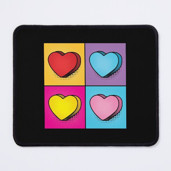 Item preview, Candy Heart Pop Art Valentine's Day  designed and sold by jaygo.