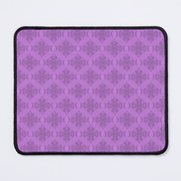 Item preview, elegant curling fern damask pattern on purple designed and sold by Dawna Morton.