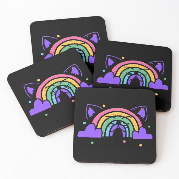 Item preview, Rainbow Kitten Surprise designed and sold by My-Queens-Store.