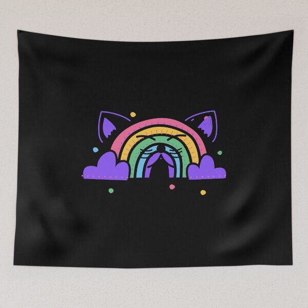 Item preview, Rainbow Kitten Surprise designed and sold by My-Queens-Store.