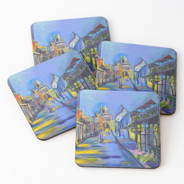 Item preview, New Orleans Bourbon Street original painting designed and sold by hayleyroussel.