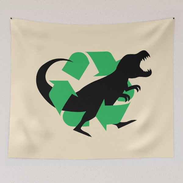 Item preview, Recycled Dinosaur designed and sold by BreslauBadger.