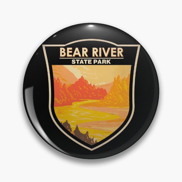 Item preview, Bear River State Park Wyoming Badge designed and sold by KrisSidDesigns.