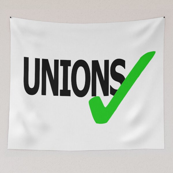 Item preview, Pro Union, Anti work designed and sold by voltzandvoices.