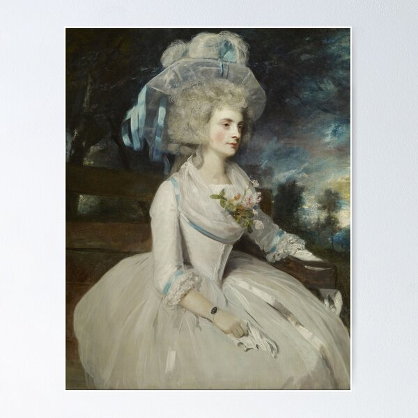 Marie Antoinette Inspired Painting // An Elegant Lady with Roses -- Lucius  Rossi Art Board Print for Sale by apopofbeauty