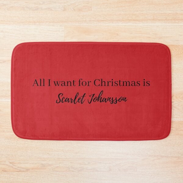 Item preview, all i want for christmas is scarlet johansson designed and sold by LannisterOnMars.