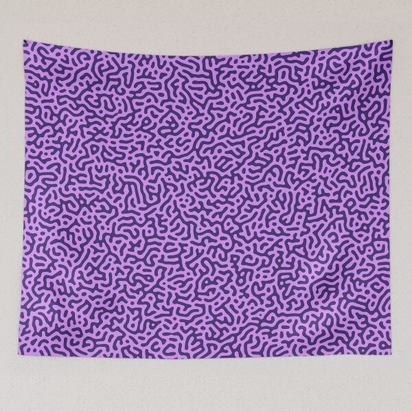 Item preview, Purple Turing Pattern designed and sold by amos20111.