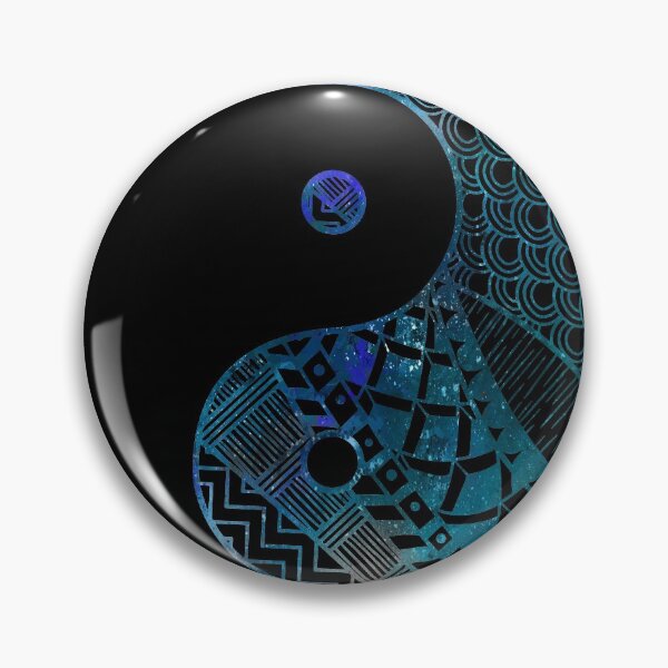 Item preview, Galaxy blue Ying Yang designed and sold by RafaelLima7.