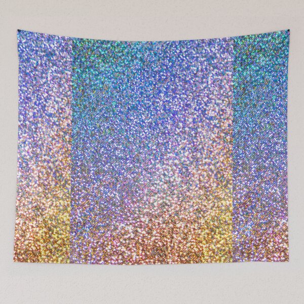 Item preview, Rainbow Ombre Gradient Stardust designed and sold by newburyboutique.