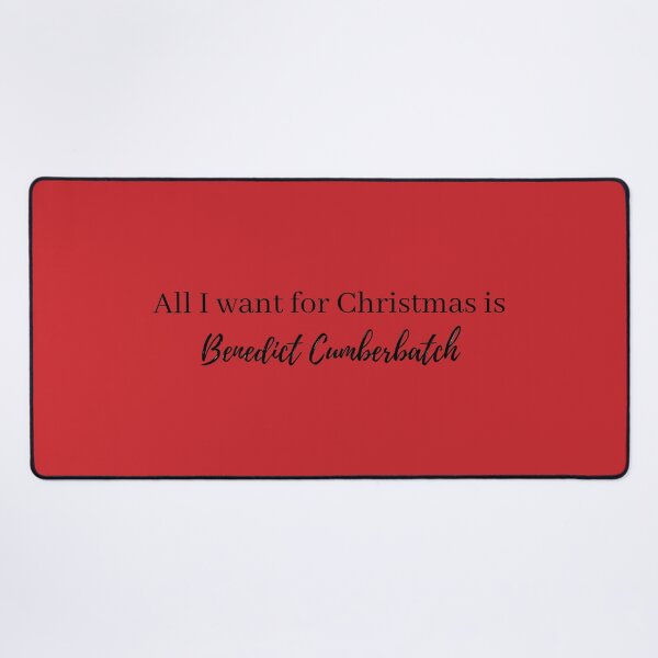Item preview, all i want for christmas is benedict cuberbatch designed and sold by LannisterOnMars.