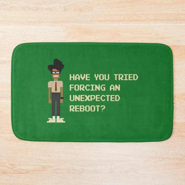 Item preview, Have you tried turning it off and on again? - IT Crowd designed and sold by GeeksUnique.