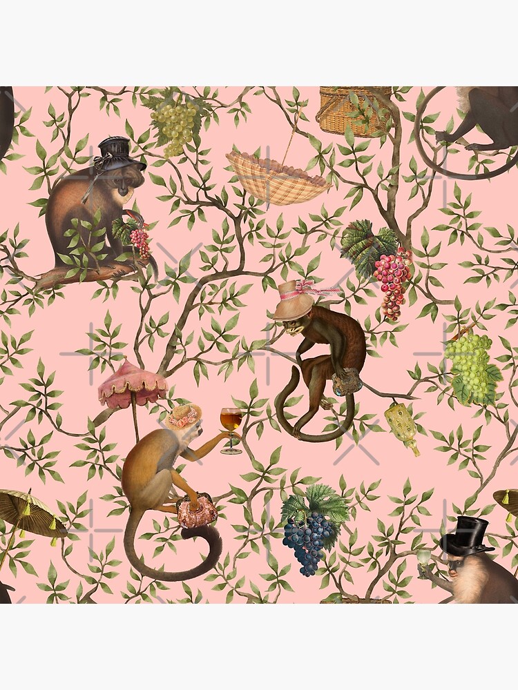 Chinoiserie Vintage outlet Monkey