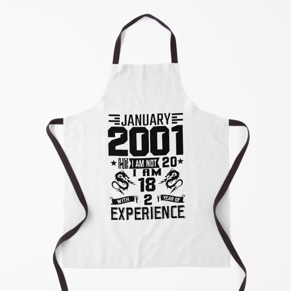 Item preview, Born in January 2001 I am Awesome 20 Years of Being Awesome Birthday Anniversary Gift Idea Holiday Fun Party Premium Apparel Funny Xmas designed and sold by DesignByHeartUK.
