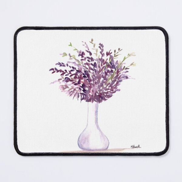 Item preview, Purple flowers watercolor designed and sold by Artbymonika.