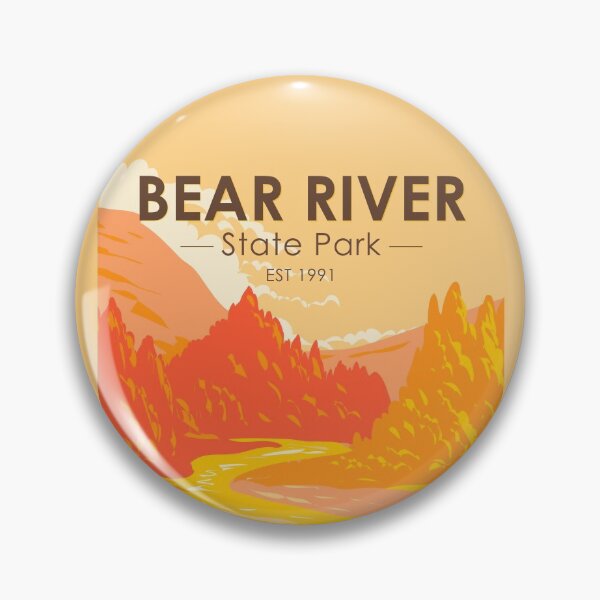 Item preview, Bear River State Park Wyoming Vintage designed and sold by KrisSidDesigns.