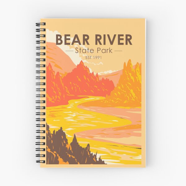 Item preview, Bear River State Park Wyoming Vintage designed and sold by KrisSidDesigns.