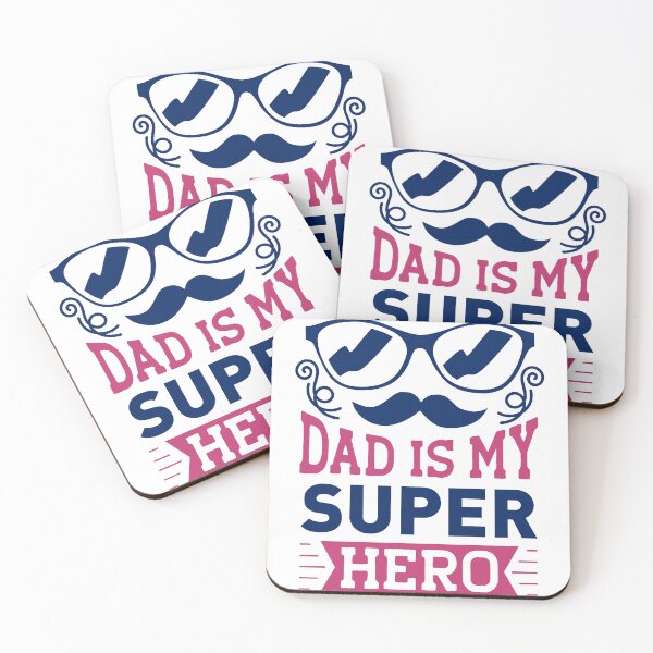 Item preview, dad is my super hero designed and sold by wineDsign.
