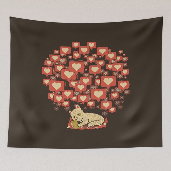 Item preview, Cat Influencer Don't Care by Tobe Fonseca designed and sold by Tobe Fonseca®.