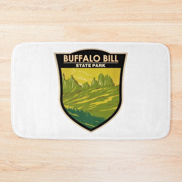 Item preview, Buffalo Bill State Park Wyoming Badge designed and sold by KrisSidDesigns.