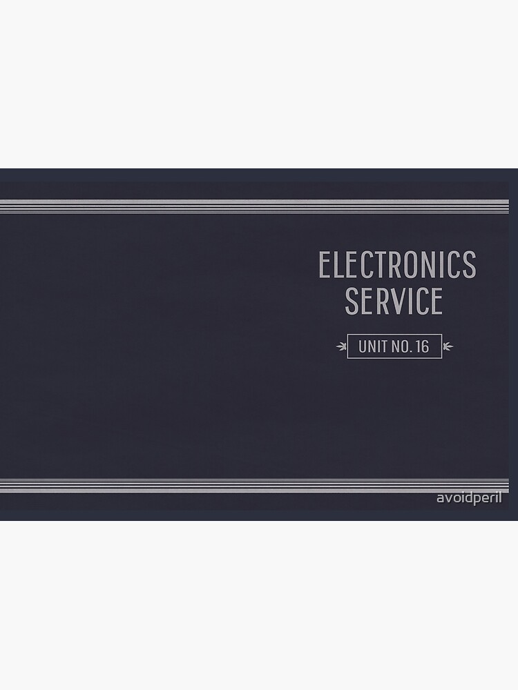 Thumbnail 3 of 3, Hardcover Journal, Electronics Service Unit No. 16 designed and sold by avoidperil.