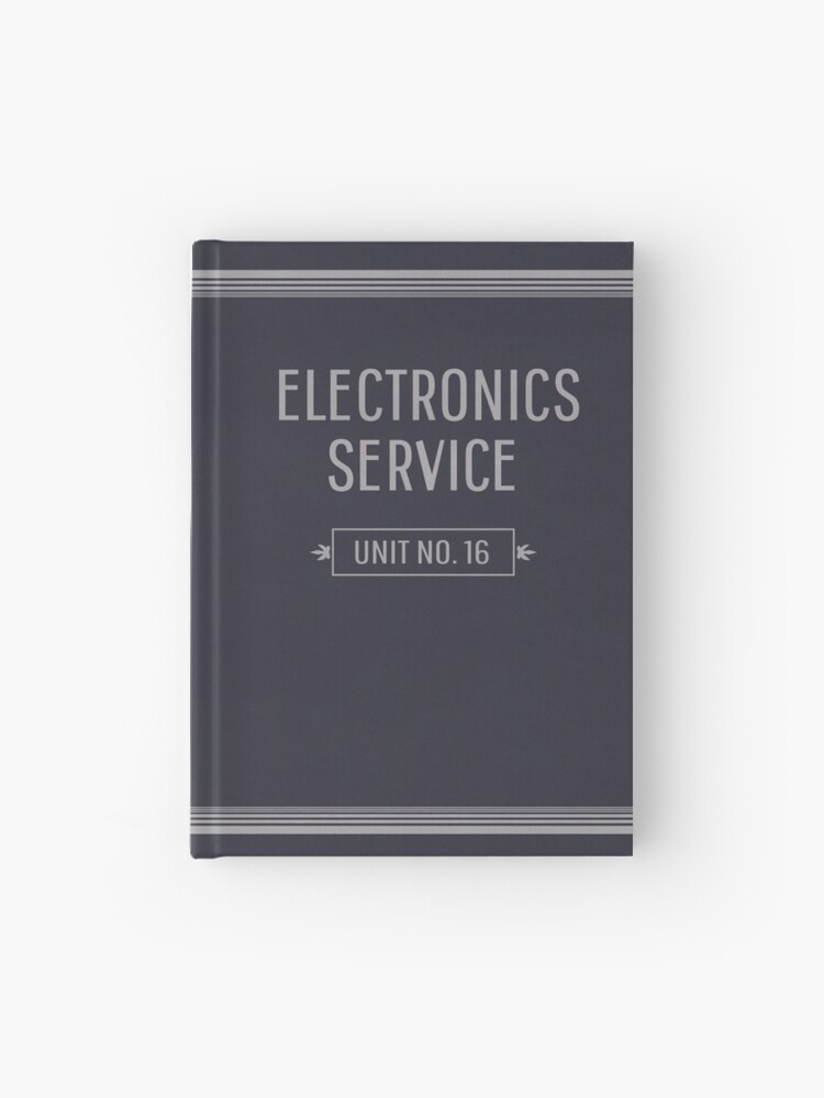 Thumbnail 1 of 3, Hardcover Journal, Electronics Service Unit No. 16 designed and sold by avoidperil.