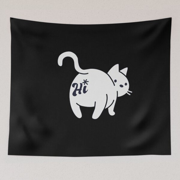 Item preview, Cat Says Hey, Cute kitten designed and sold by AMINE  ★★★★★.