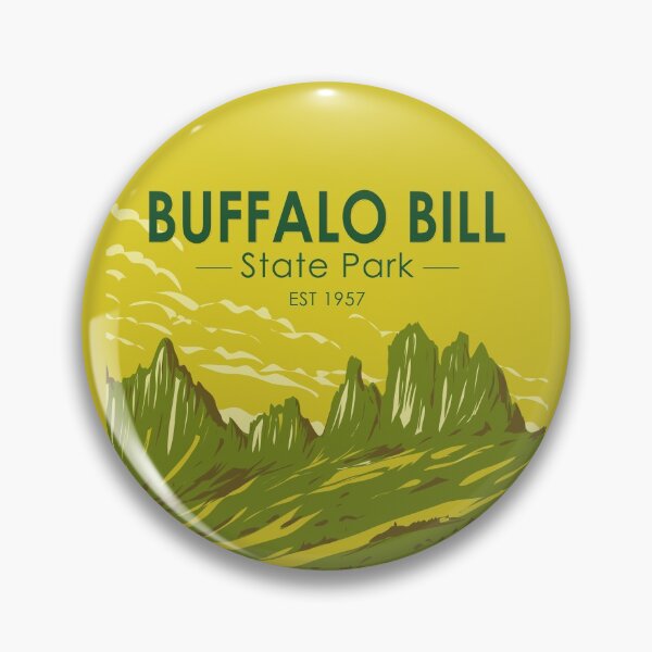 Item preview, Buffalo Bill State Park Wyoming Vintage designed and sold by KrisSidDesigns.
