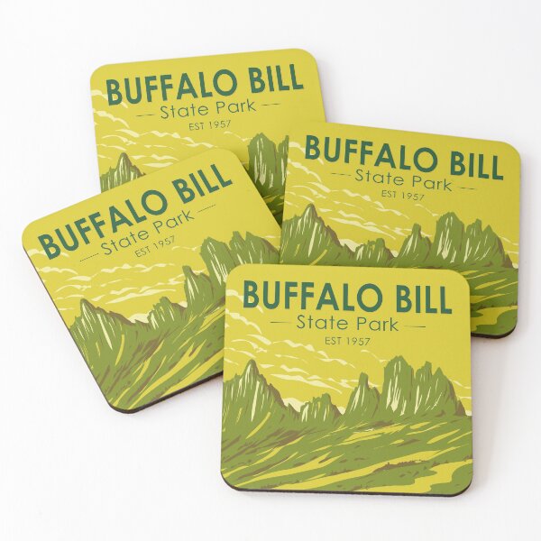 Item preview, Buffalo Bill State Park Wyoming Vintage designed and sold by KrisSidDesigns.