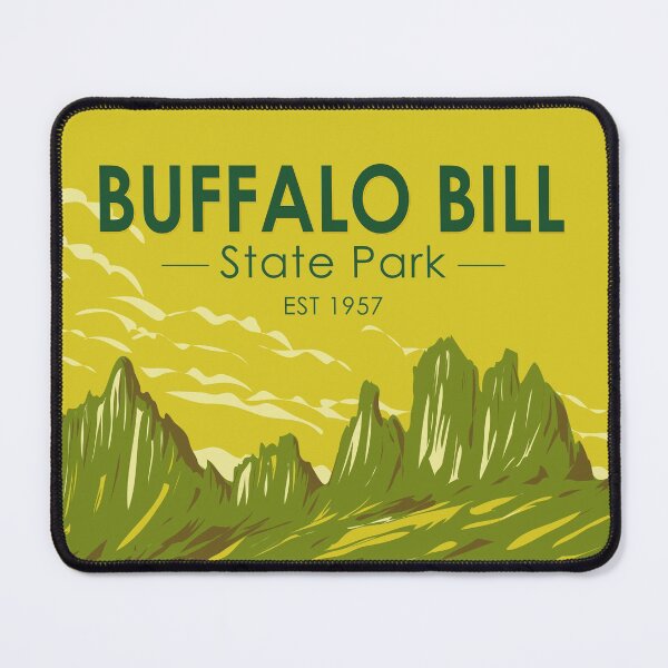 Item preview, Buffalo Bill State Park Wyoming Vintage designed and sold by KrisSidDesigns.