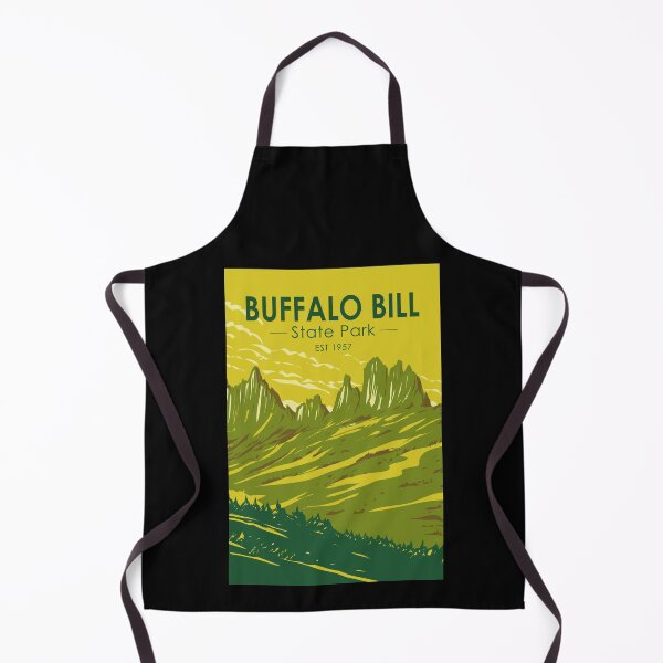Item preview, Buffalo Bill State Park Wyoming Vintage designed and sold by KrisSidDesigns.