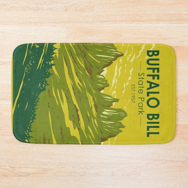 Item preview, Buffalo Bill State Park Wyoming Vintage designed and sold by KrisSidDesigns.