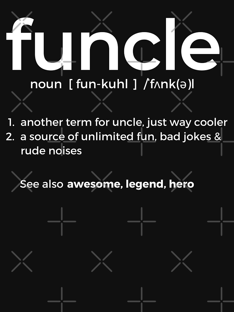 Disover Funny Uncle - Fun Uncle - Funcle | Essential T-Shirt 