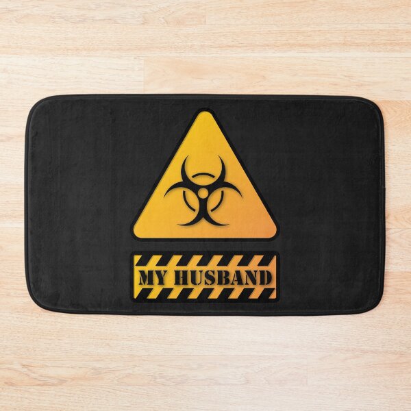 Item preview, Warning my hubby, funny warning sign designed and sold by NineJuly.