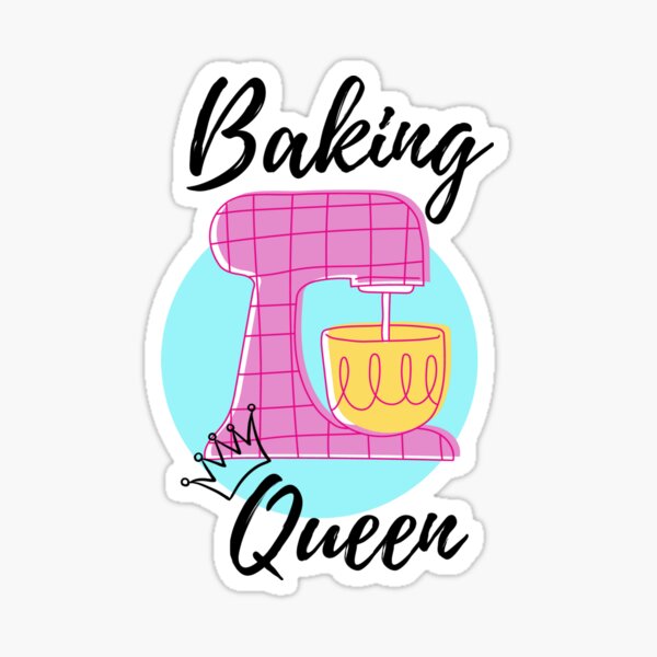 Baking Queen Sticker