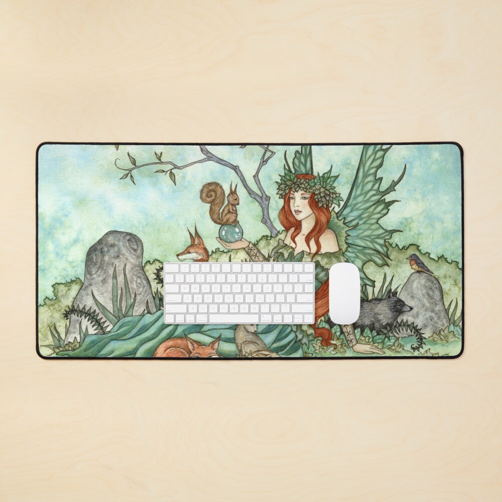 Item preview, Desk Mat designed and sold by AmyBrownArt.