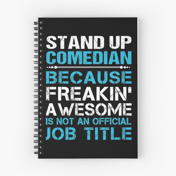 Item preview, Stand Up Comedian T Shirt - Freaking Awesome Job Gift Item Tee designed and sold by oetate4774.