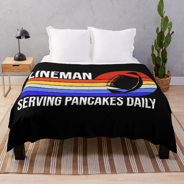 Item preview, Lineman Serving Pancakes Daily II designed and sold by Lemon Pepper.