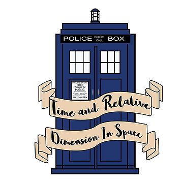 Artwork thumbnail, Time And Relative Dimension In Space by SadCaptain