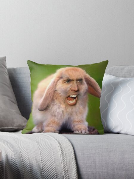 Nicolas Cage Pillows Cushions for Sale Redbubble